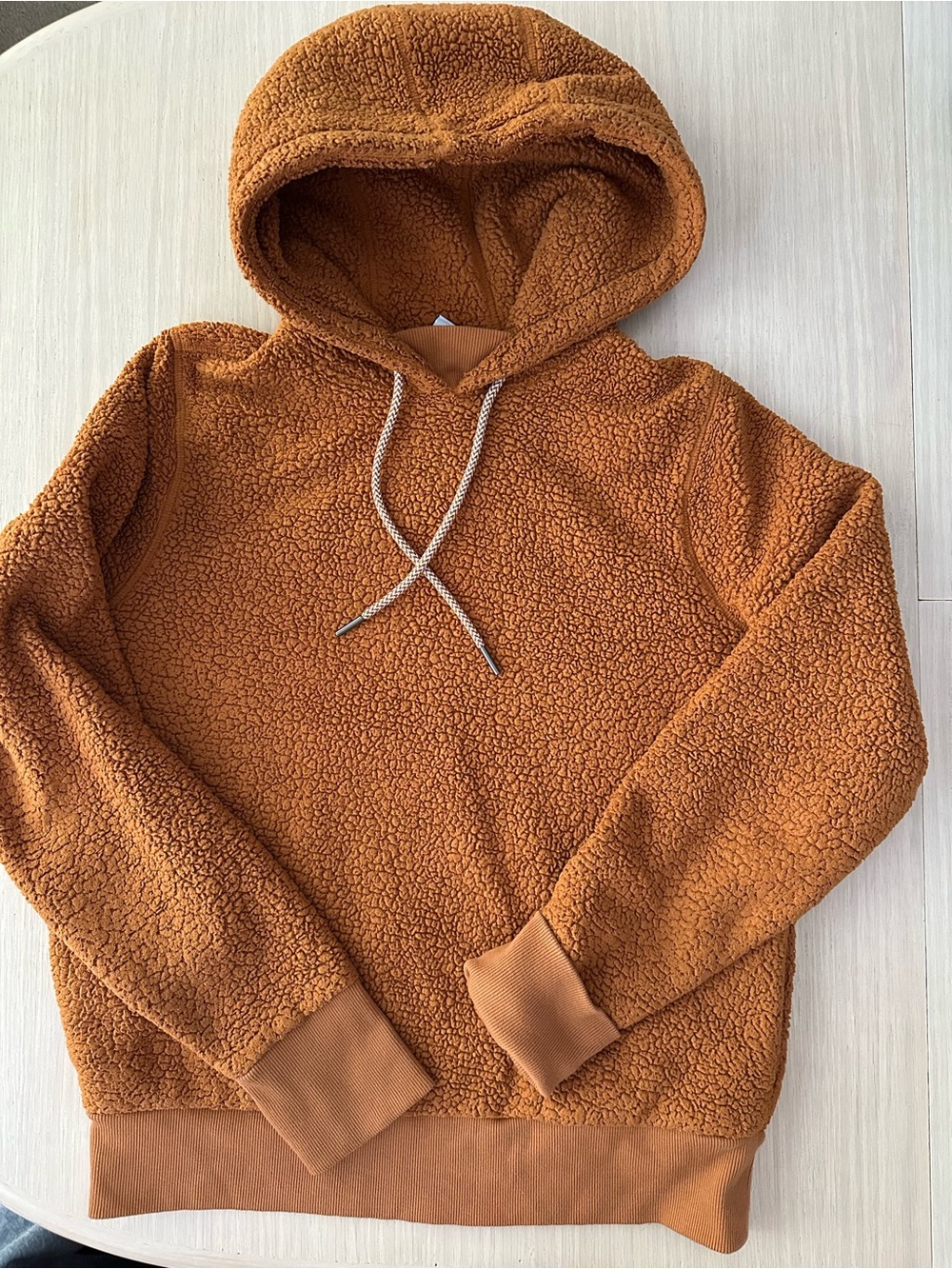 Athleta Women Tugga Sherpa fleece  Hoodie sz Small